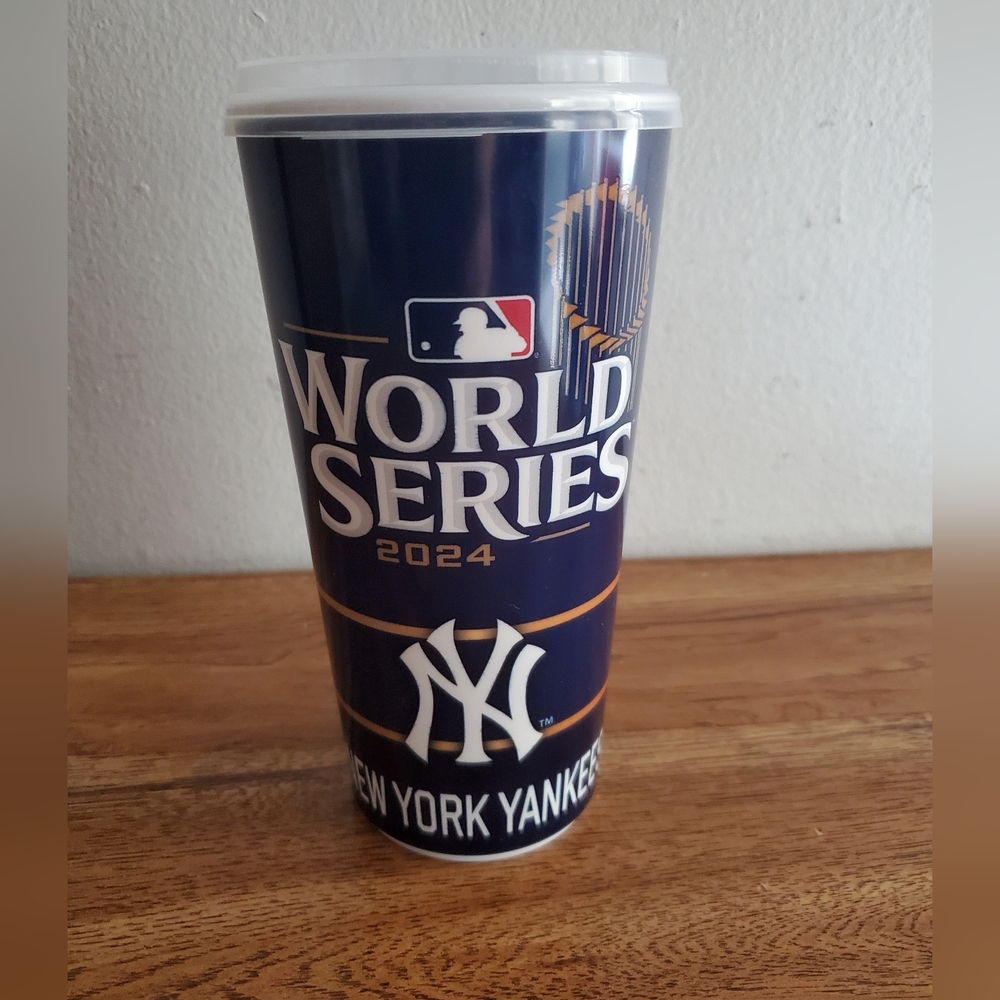 World Series 2024 Plastic Cup New Souvenir with Cover